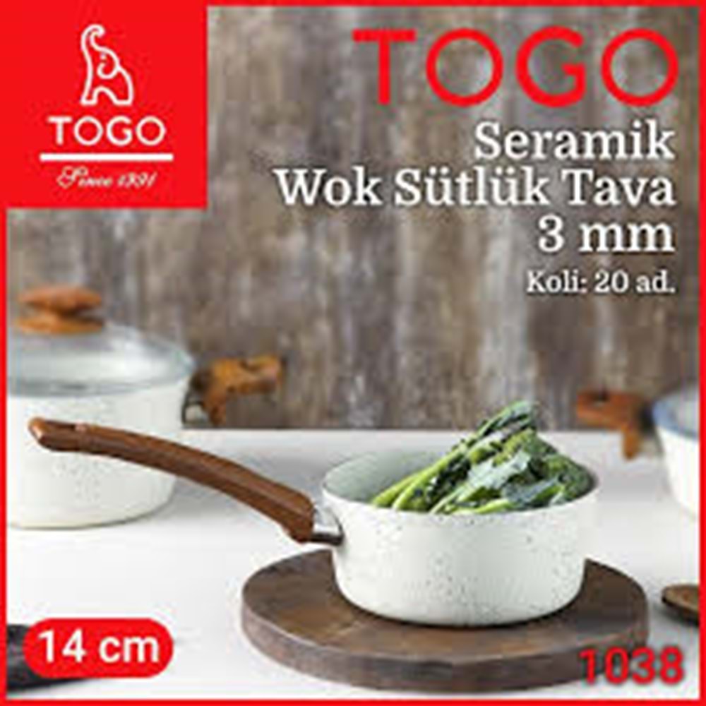 TOGO 1038 14CM 3 MM WOK SUTLUK