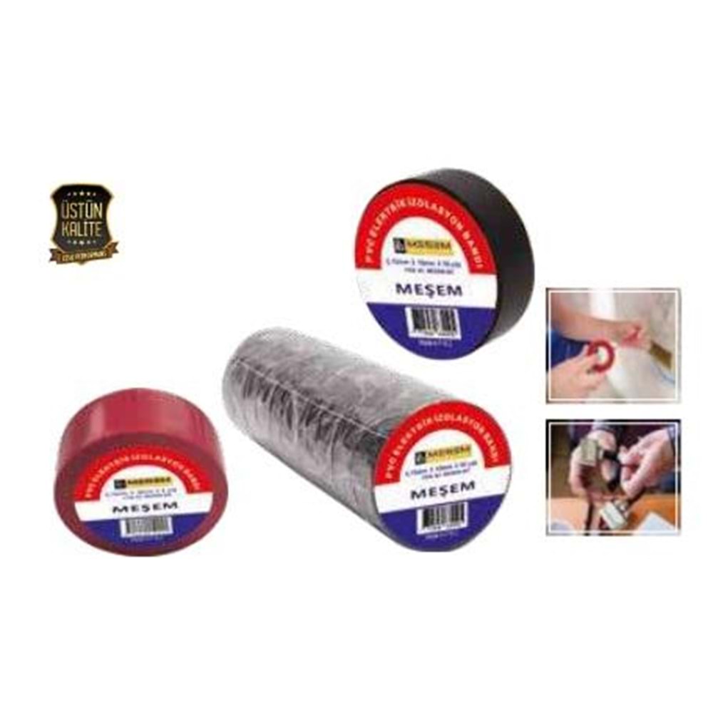 MESEM 809 10 YRD SIYAH ELEKTRIK BANTI