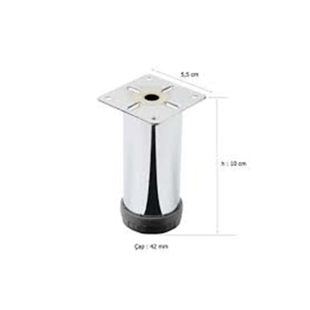 10 CM TABLALI METAL BAZA AYAÐI
