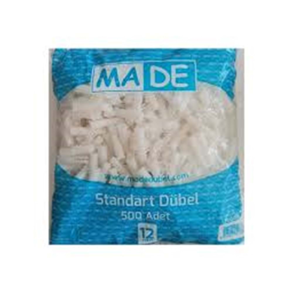DUBEL 12 MM STANDART 500 LU