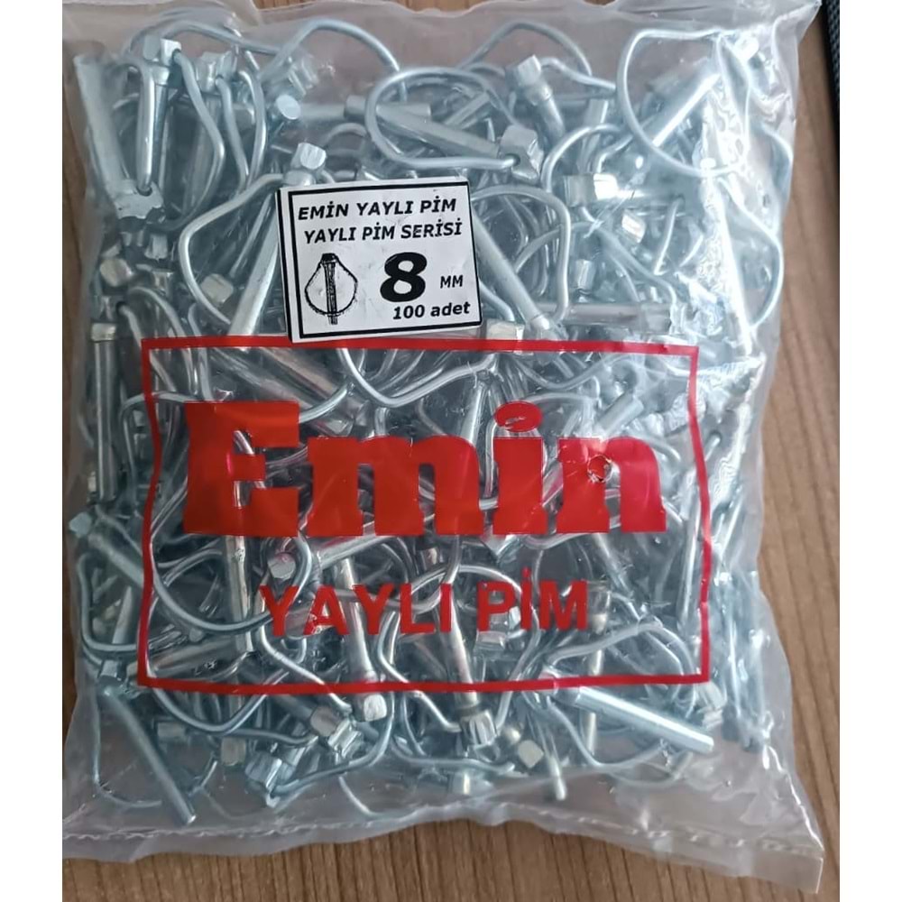 YAYLI TRAKTOR PIMI 8 MM (100)