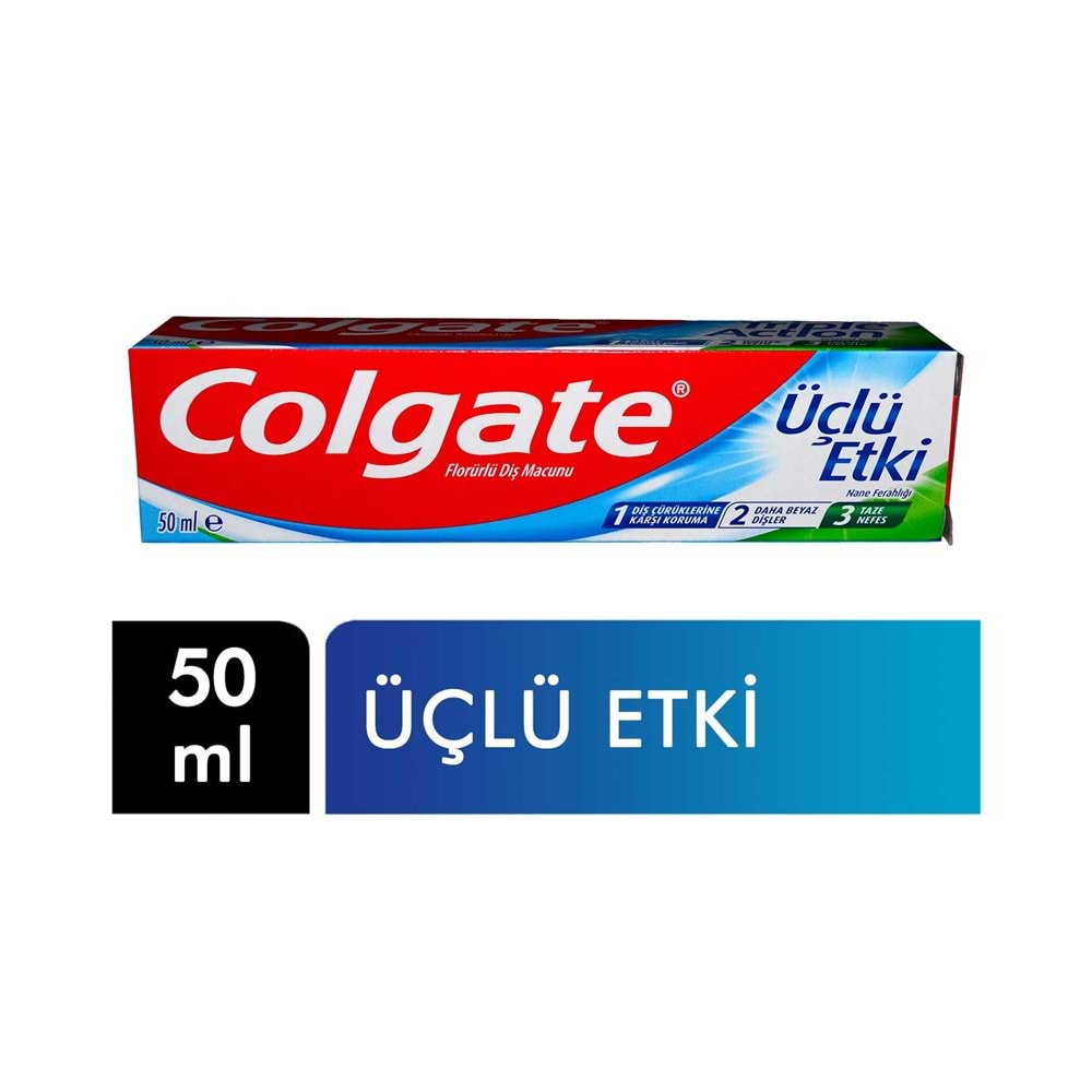 COLGATE DIS MACUNU UCLU ETKI 50 ML (12)