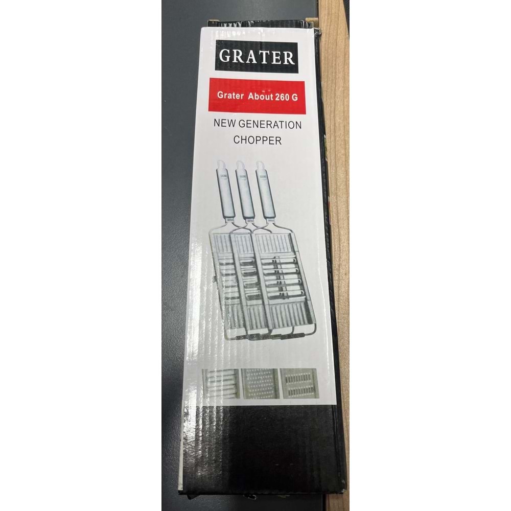 TOGO H0345 GRATER 3 BAÞLIKLI RENDE