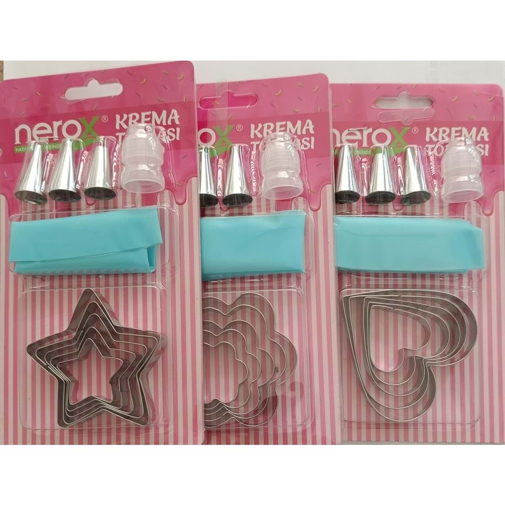 NEROX NRX-0816 KREMA TORBASI 10 PARCA