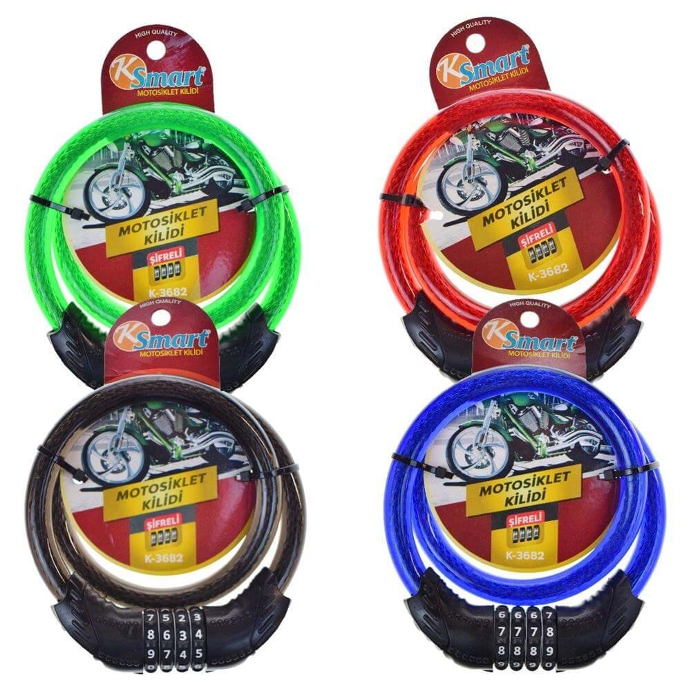 KSMART K-3682 SIFRELI MOTORSIKLET KILIDI