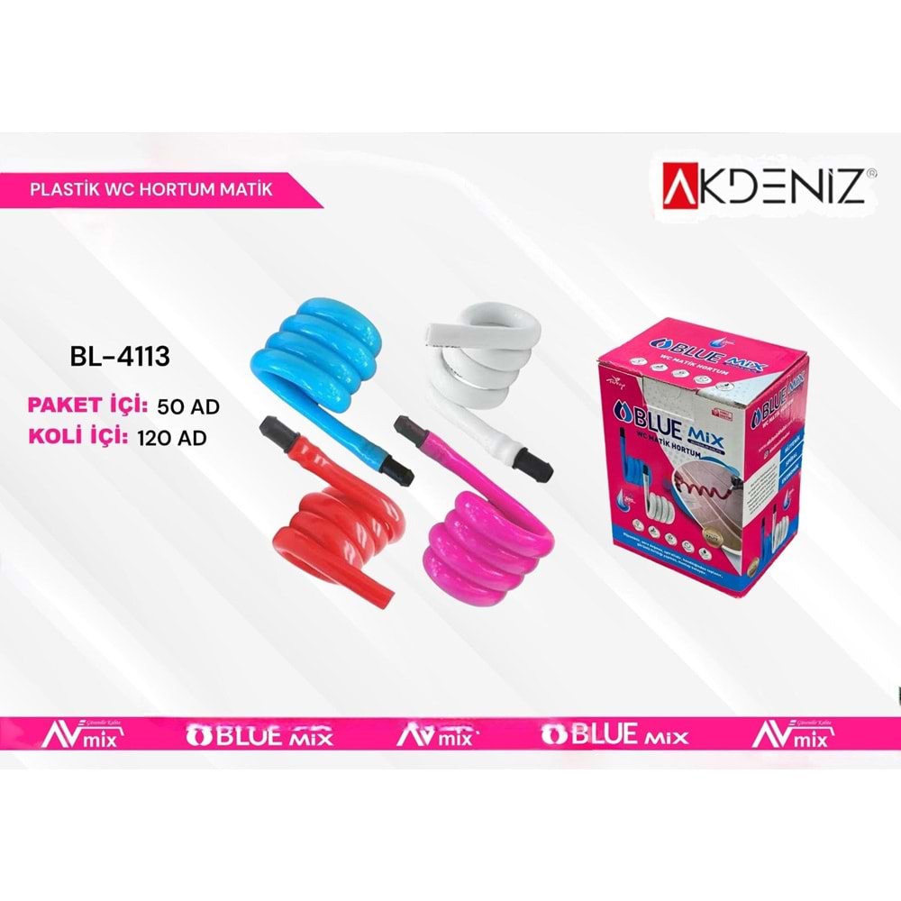 AKDENIZ BL-4113 SPIRAL WC HORTUMU