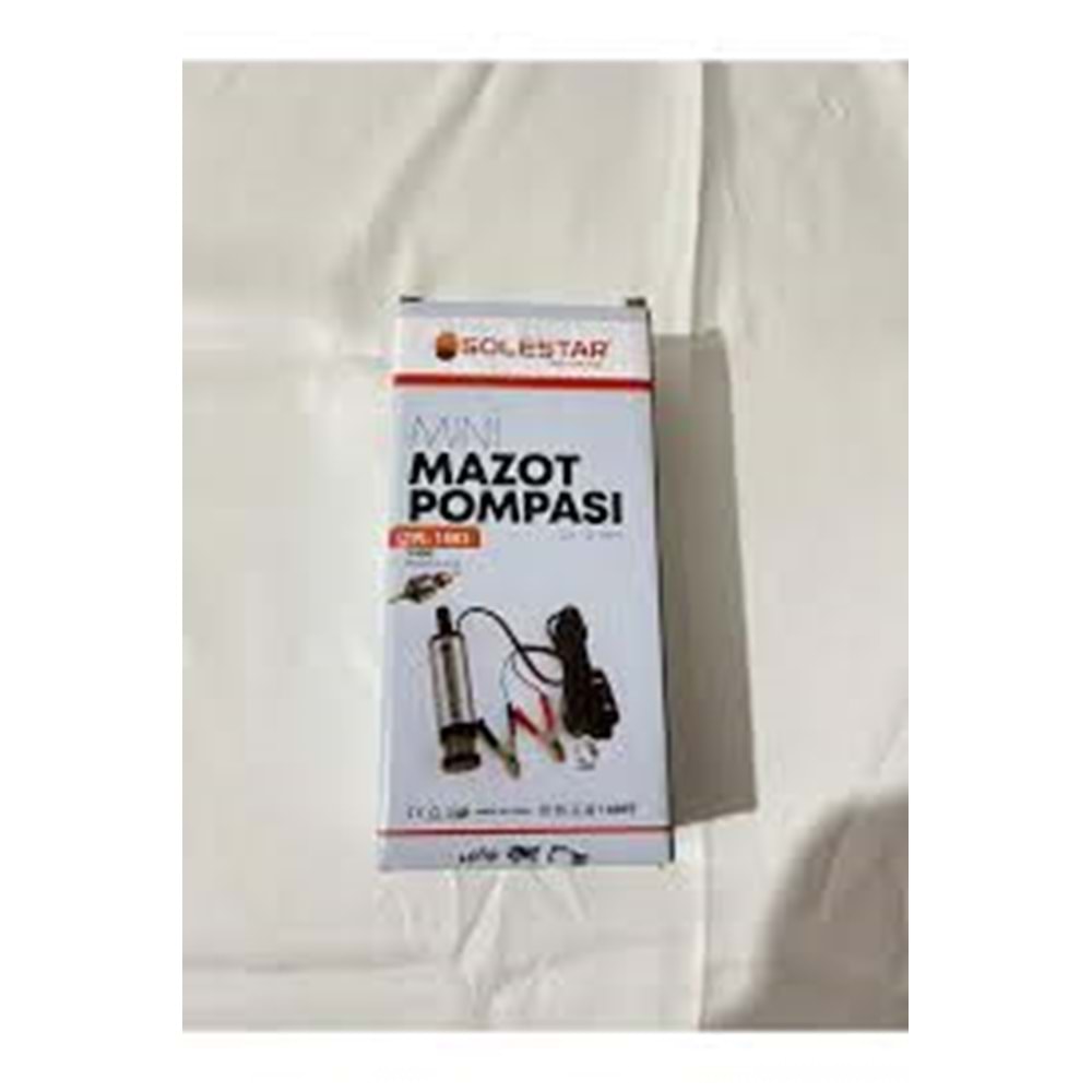 SOLESTAR STR-1893 MINI MAZOT POMPASI 12 V-51MM