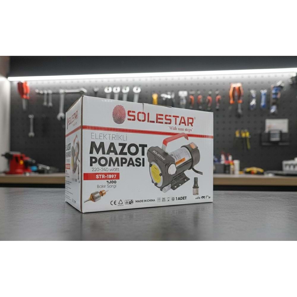 SOLESTAR STR-1897 ELEKTRIKLI MAZOT POMPASI 220V-240WATT