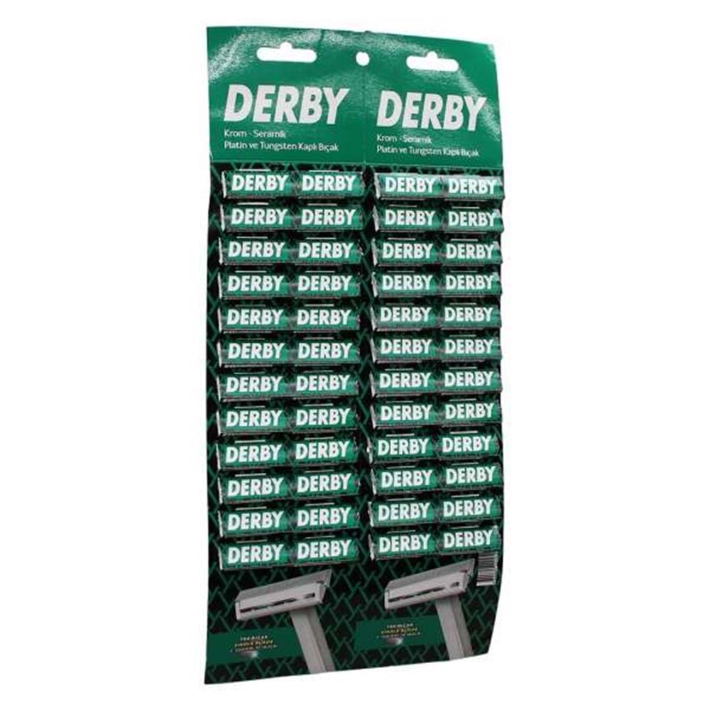 DERBY TEK SAPLI JILET KARTELALI (48LÝ)