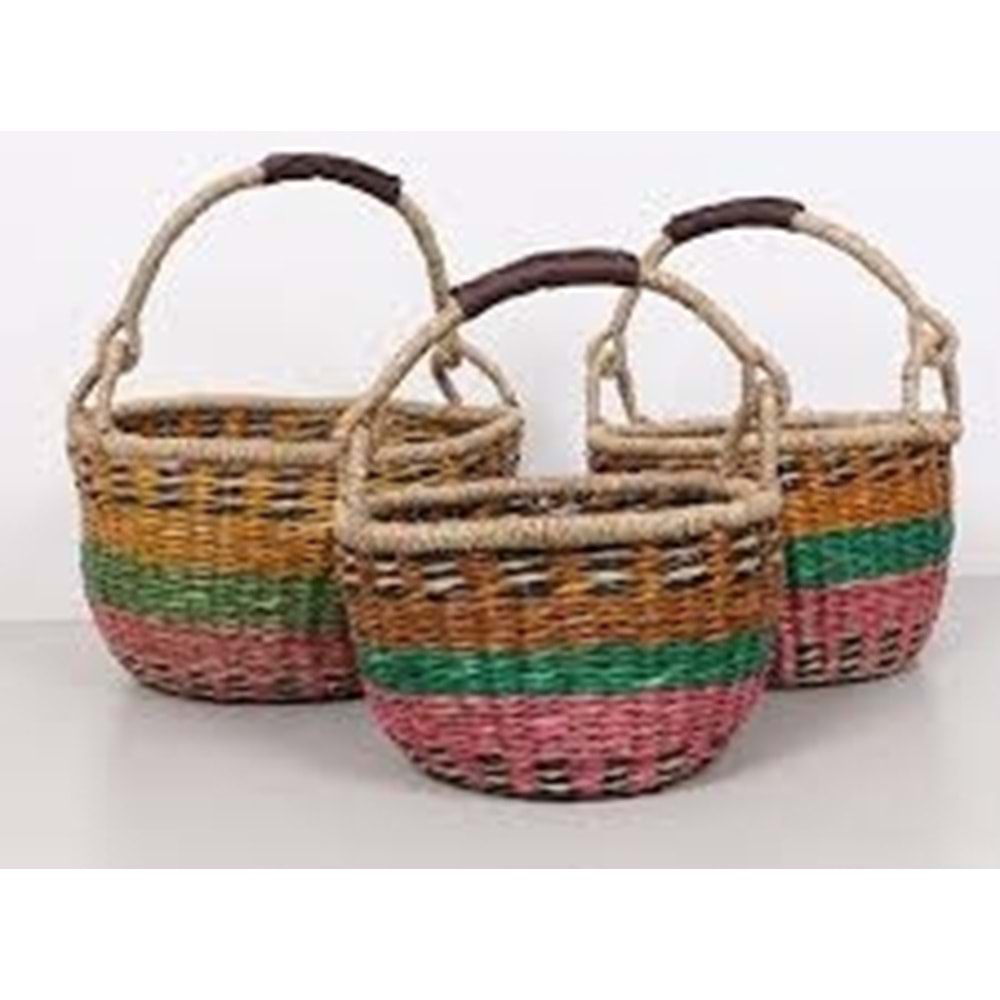 ALFA HOME RENKLI SEPET 7168