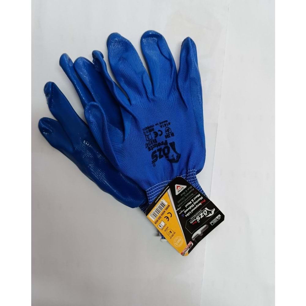 REAL OZS 8928 LUKS MONTAJ ISCI ELDIVENI MAVI