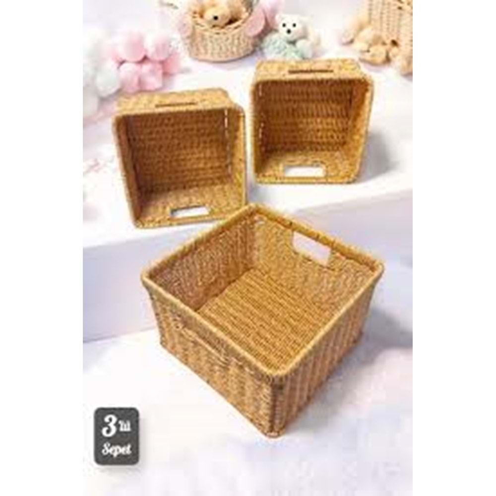 ERKOC E-790 HARMONIA 3 LU ORGANIZER SEPET