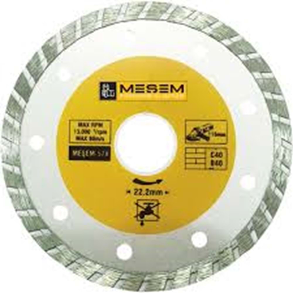 MESEM 12190 115X3,0X22MM METAL KESICI TAS