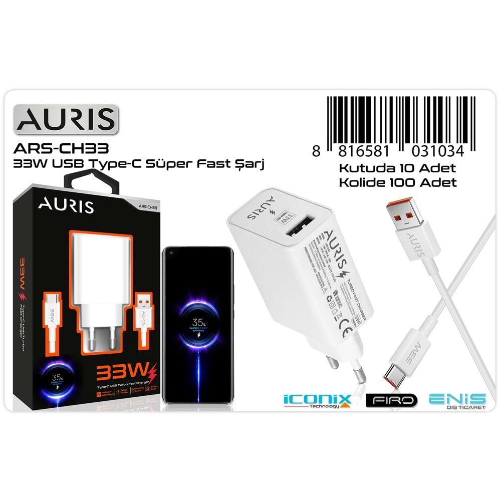 AURIS ARS-CH33 ADAPTOR 33 WAT SARJ BASLIGI
