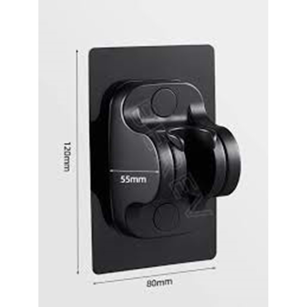 TUDOR YAPISKANLI DUS ASKISI POSETLI MAFSAL SIYAH/KROM