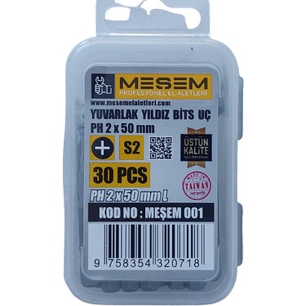 MESEM 001 PH 2X50 MM YILDIZ BITS UC