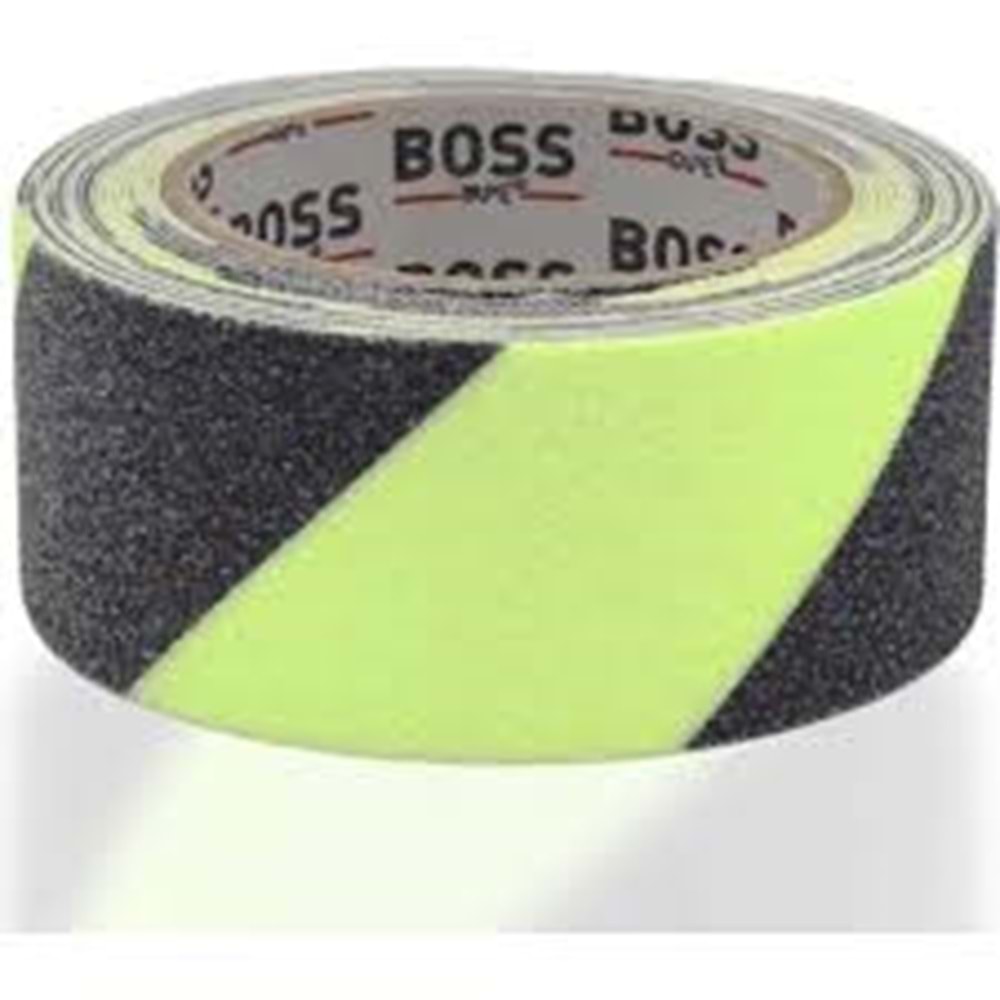 BOSS 80230 KAYDIRMAZ BANT FOSFORLU 50MMx3MT