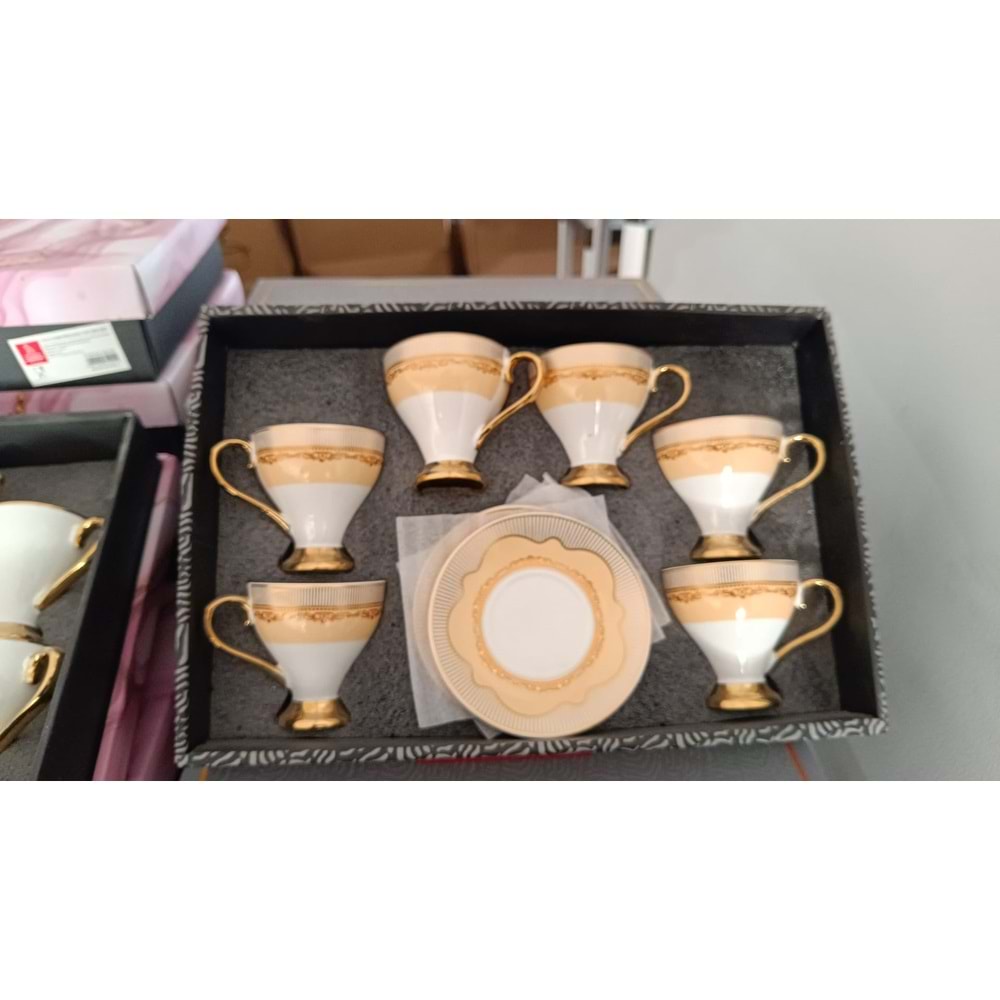 TOGO RENKLI KAHVE FINCAN SETI