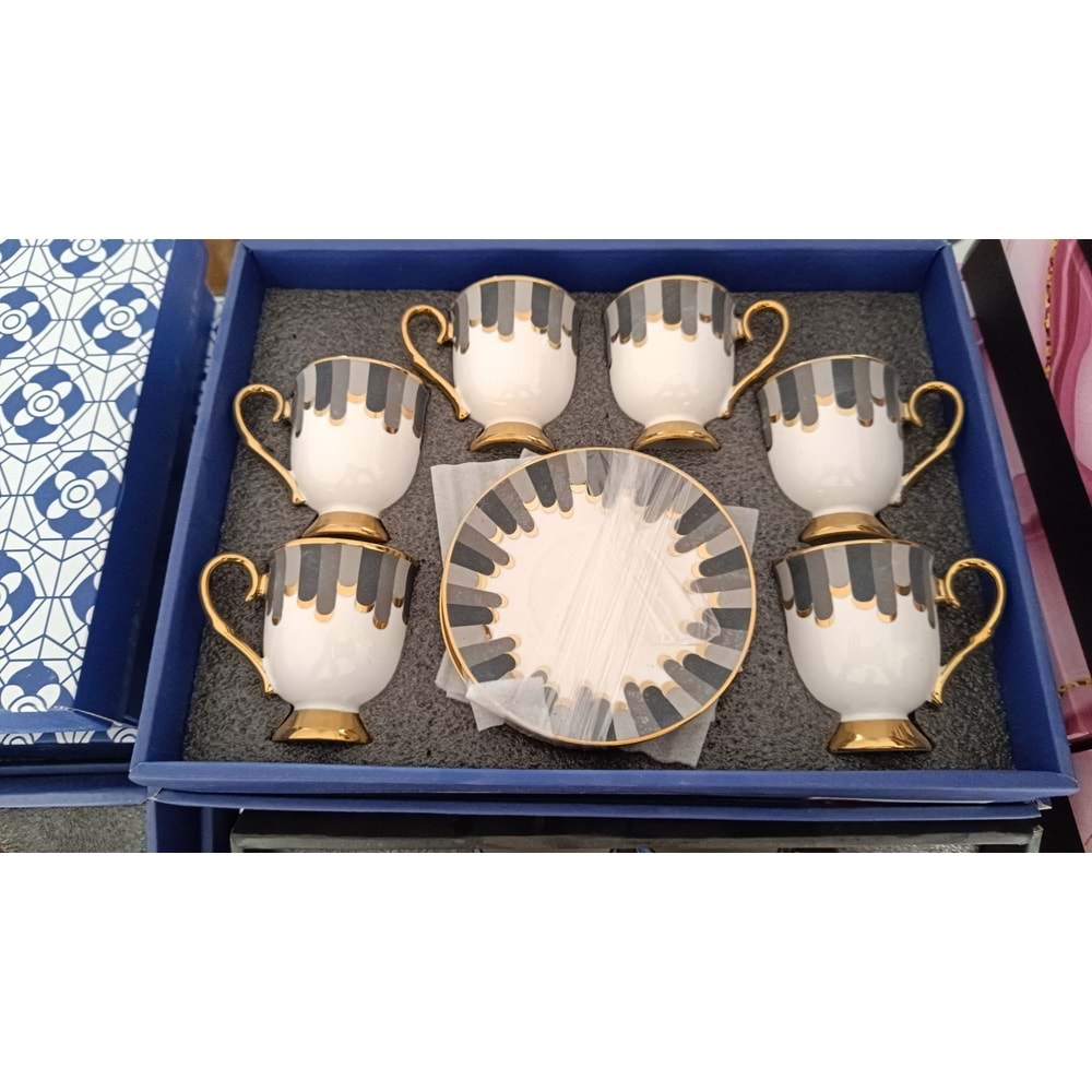 TOGO RENKLI KAHVE FINCAN SETI