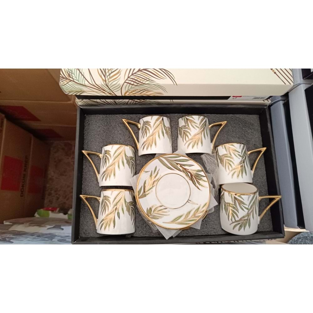 TOGO RENKLI KAHVE FINCAN SETI