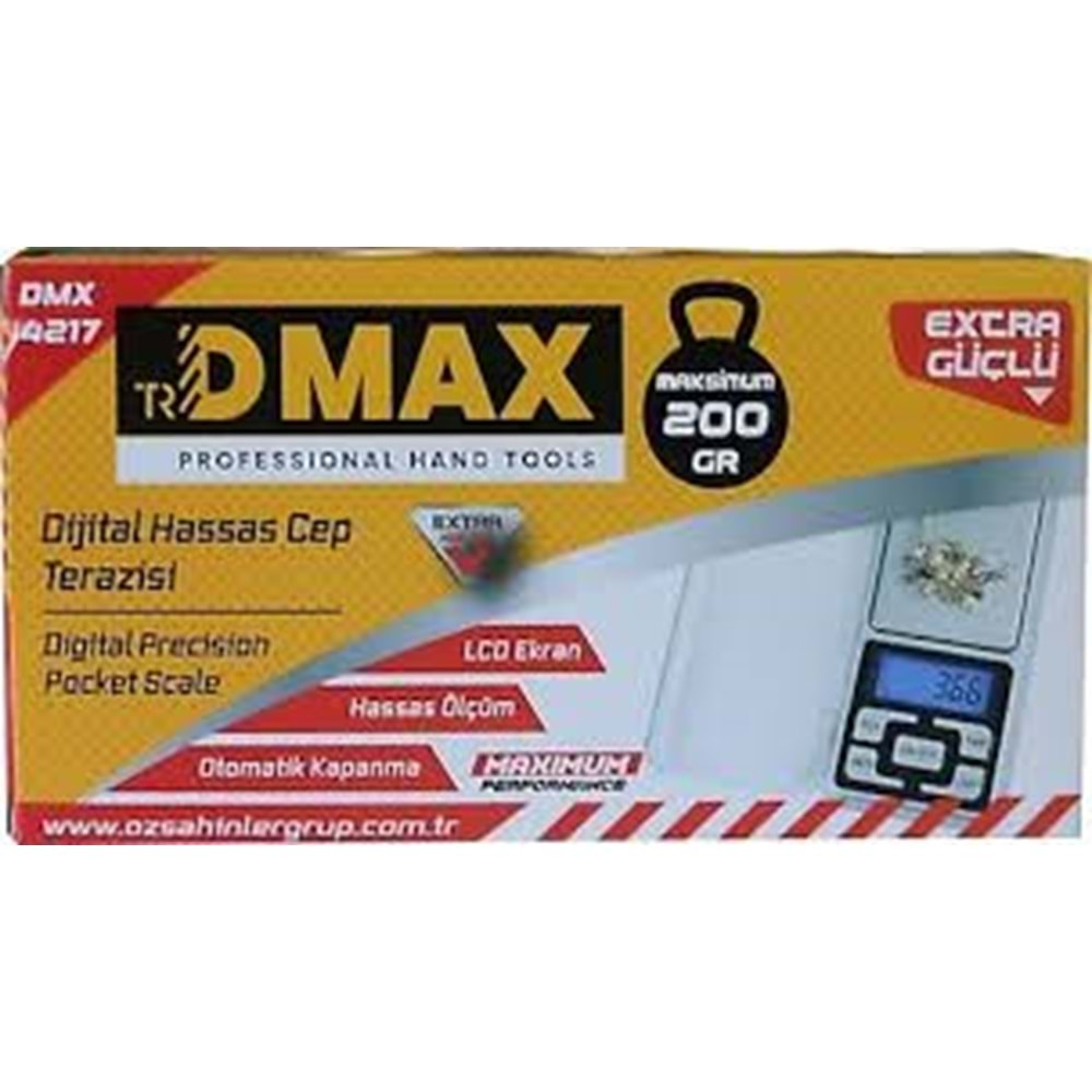 DMAX 4217 HASSAS TERAZI 200 GR