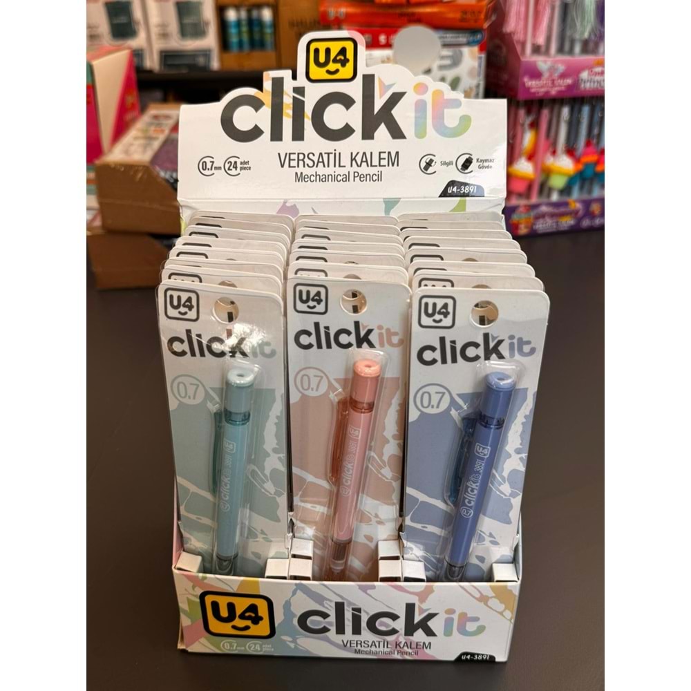 U4 3891 VERSATIL UCLU KALEM CLICKIT (24)