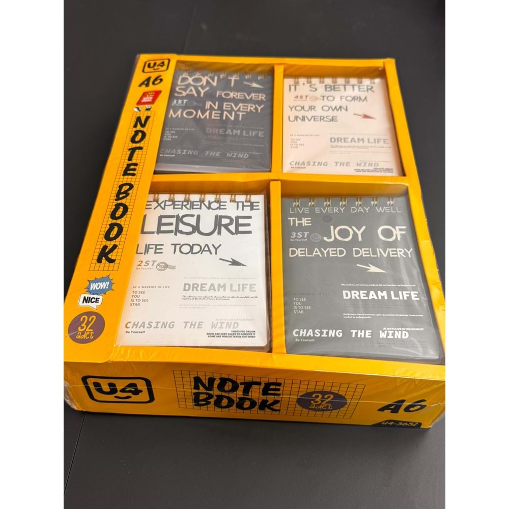 U4-3652 NOT DEFTERI SPIRALLI(32)