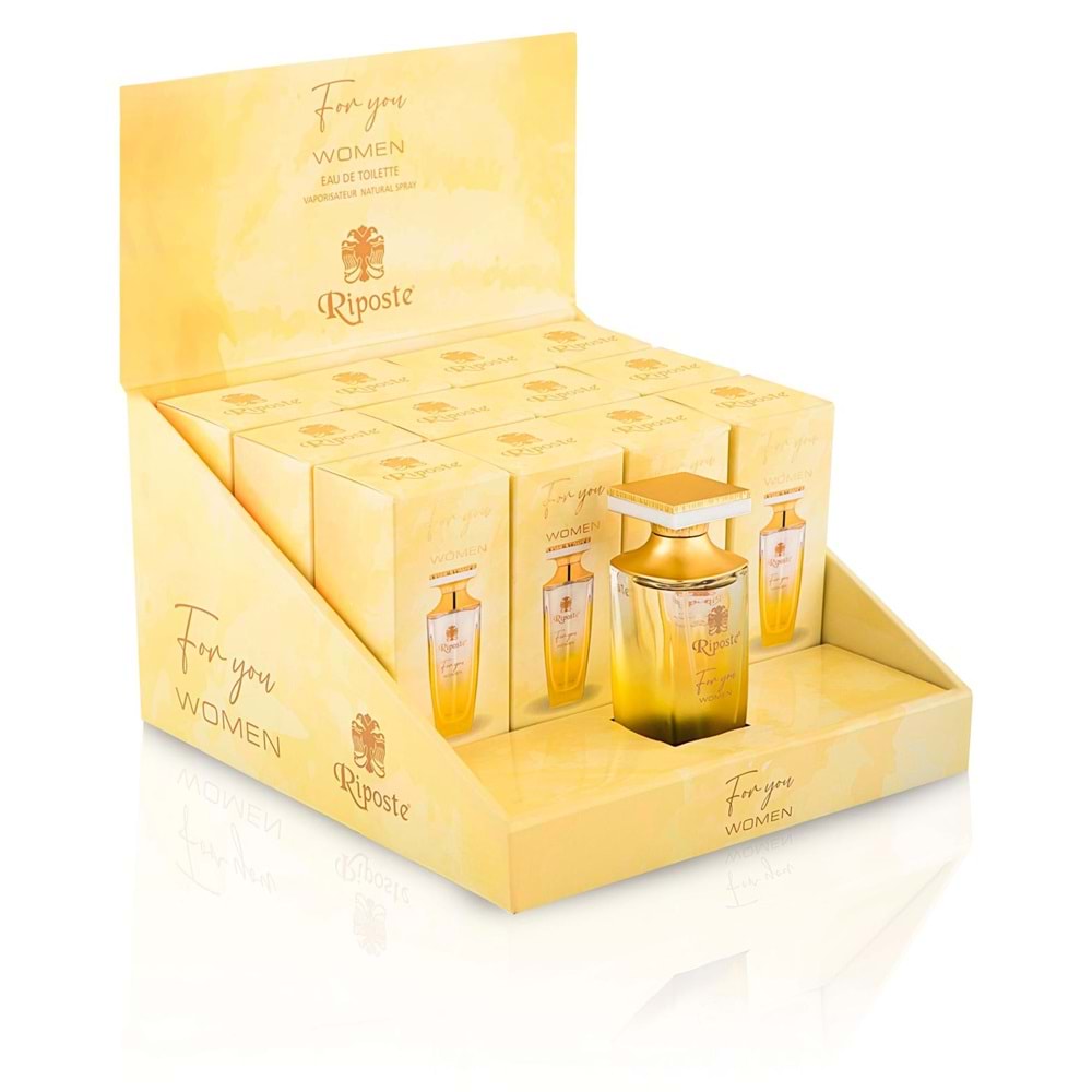 RIPOSTE BAY/BAYAN CAM SISE PARFUM STANDLI 100 ML(12)