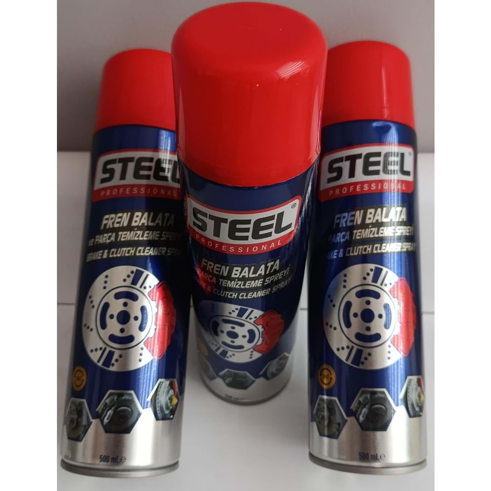 STEEL 6378 FREN BALATA SPREY 500 ML (25)