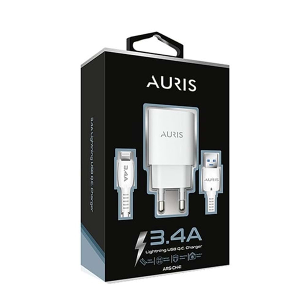 AURIS ARS-CH41 3.4A IPHONE SARJ SETI
