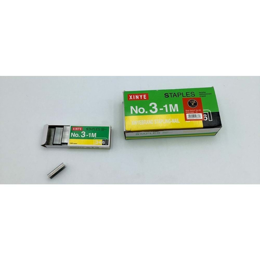 REAL SAHIN 65 XINYE STAPLES ZIMBA TELI 24/6(10)