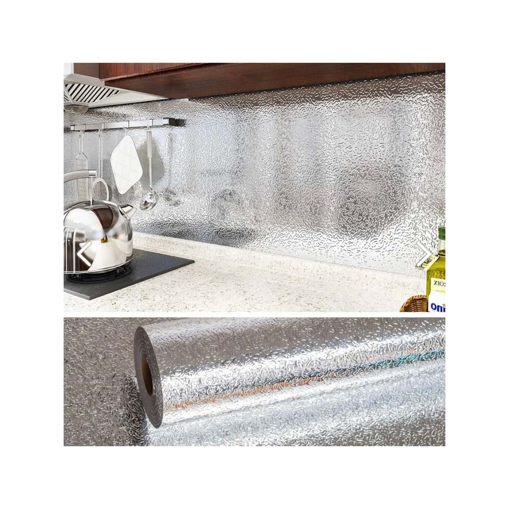 BAYSA 1446 TEZGAH FOLYOSU GUMUS 60CMX2M