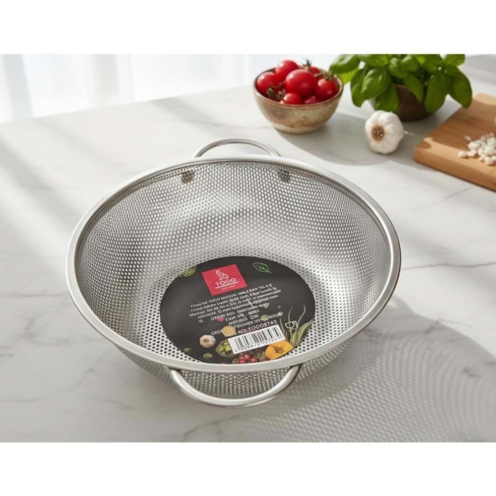 TOGO 5743 LERA SAF CELIK 22,5CM CIFT KULP SUZGEC