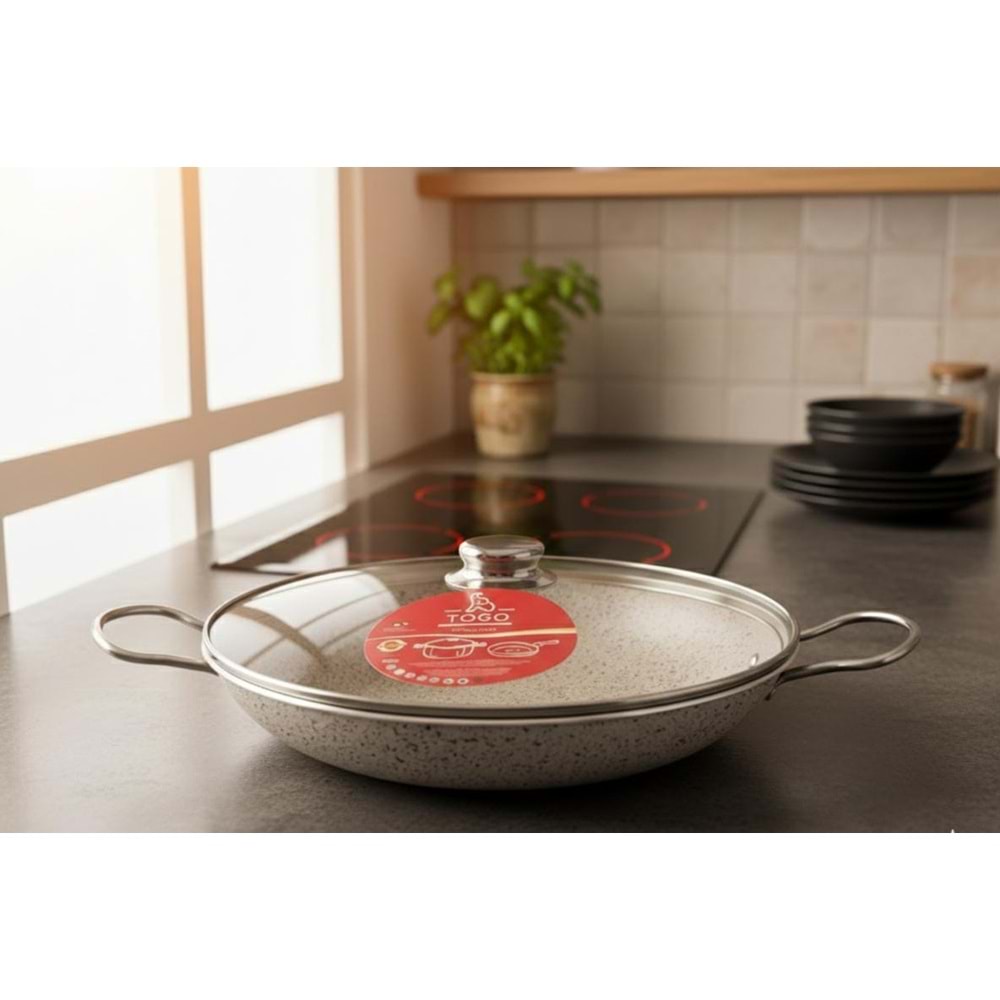 TOGO 5791 28CM KAVURMA SAC TAVA KAPAKLI