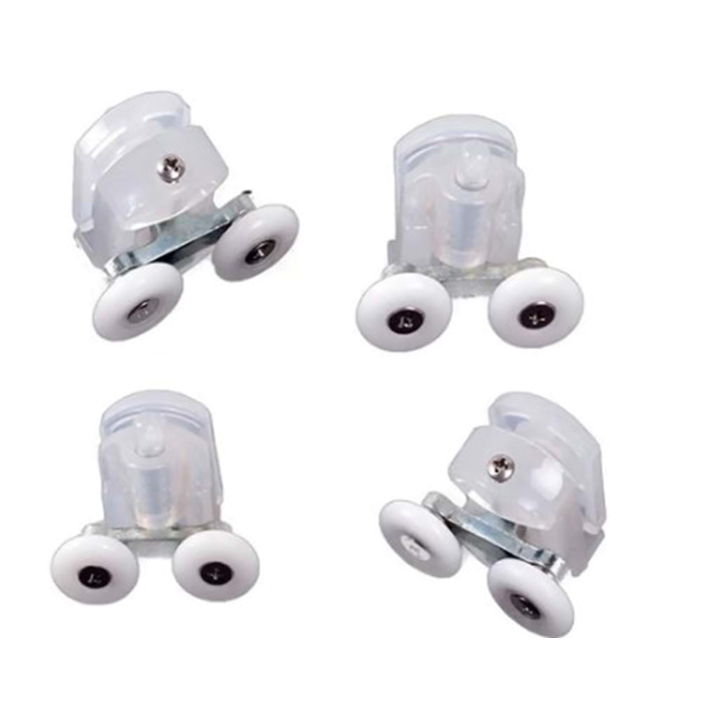 AKDENIZ BL-372 DUSAKABIN TEKERI SEFFAF CIFTLI