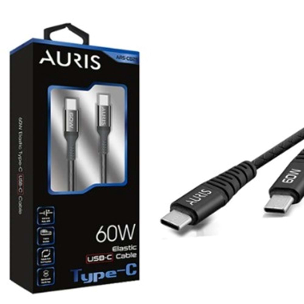 AURIS CB29 TYPE-C 60W PD KABLO