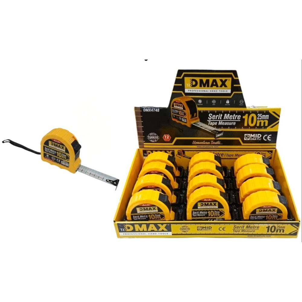 DMAX 4748 SERIT METRE 10X25MM