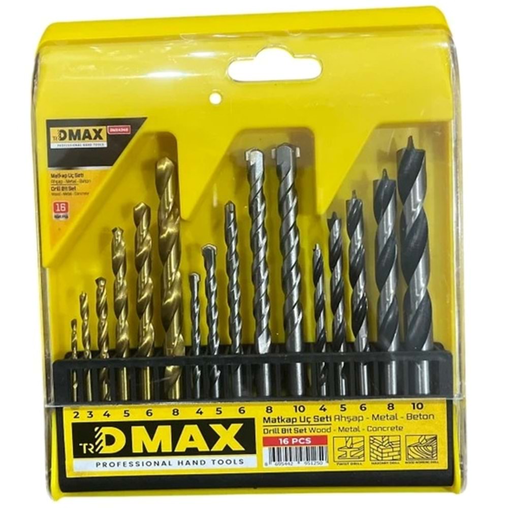 DMAX 4345 16 PRC MATKAP UCU SETI