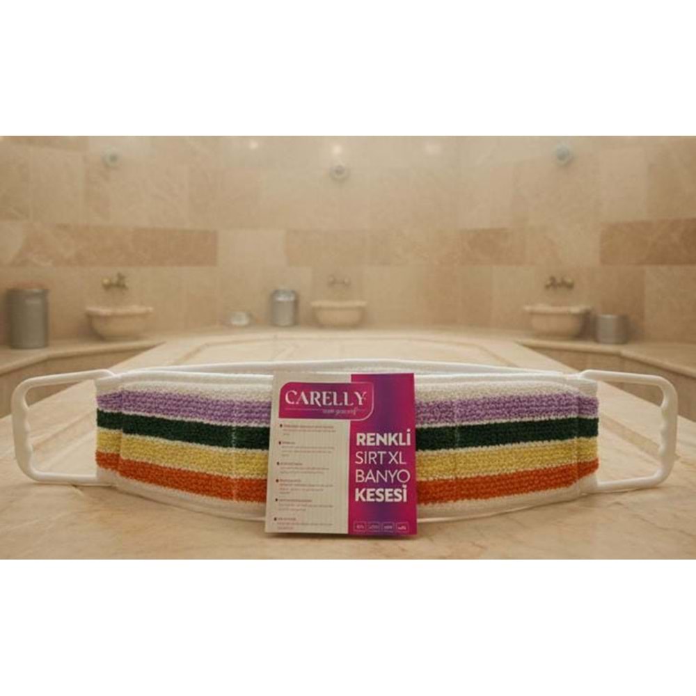 CARELLY CR-F4836 RENKLI SIRT XL BANYO KESESI
