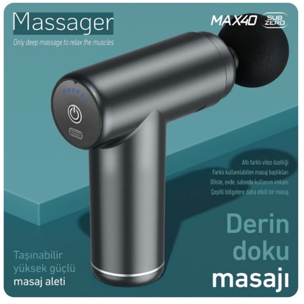 SUBZERO MAX40 MASAJ ALETI