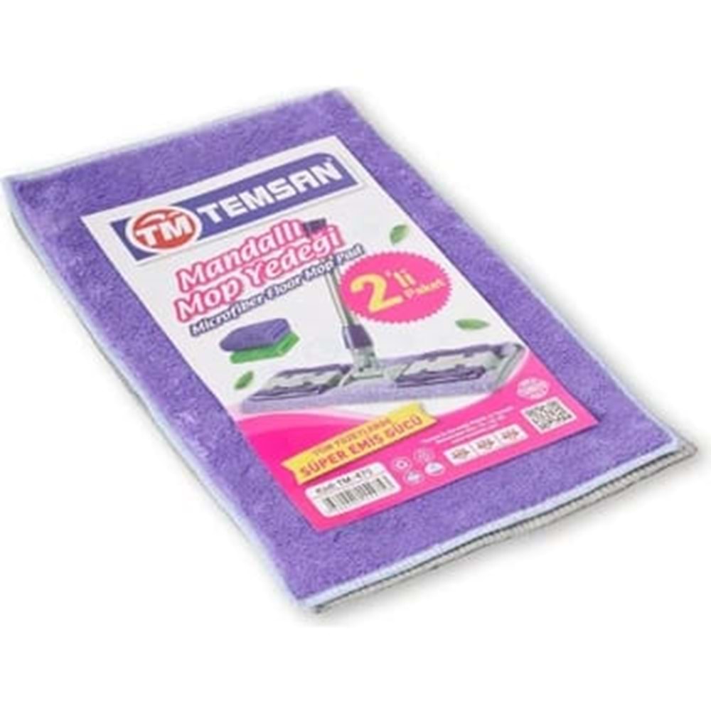 TEMSAN TM-250 MANDALLI MOP YEDEGI 2 LI