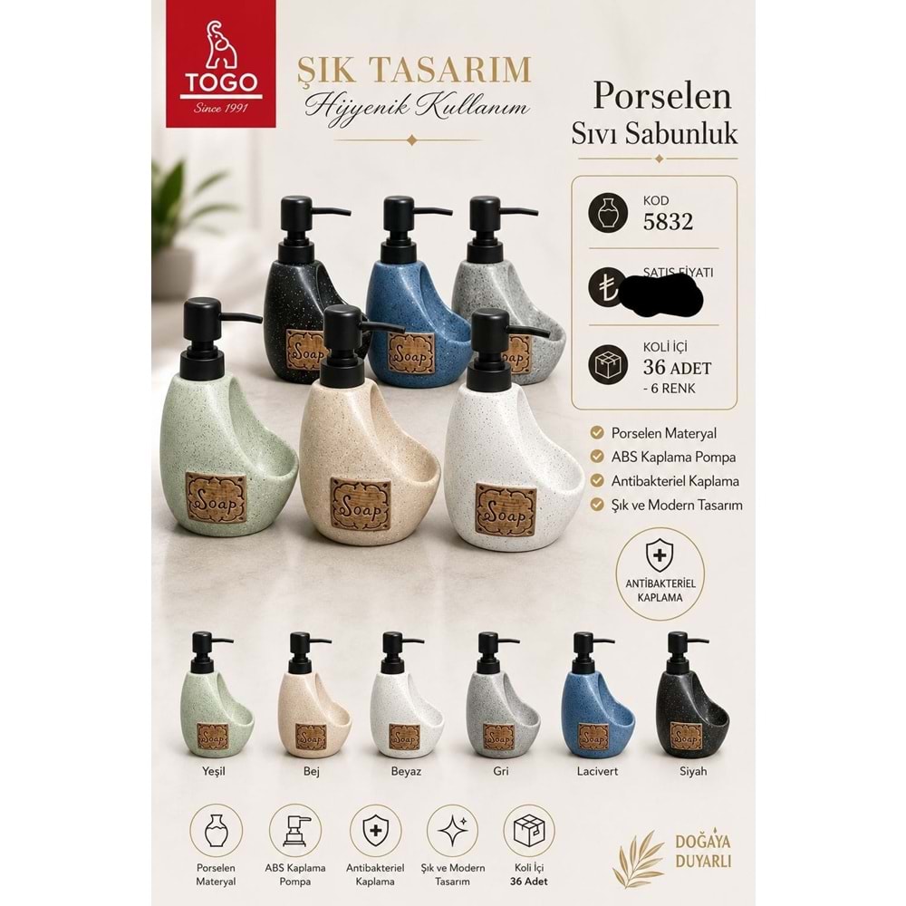 TOGO 5832 AQUA SIVI SABUNLUK