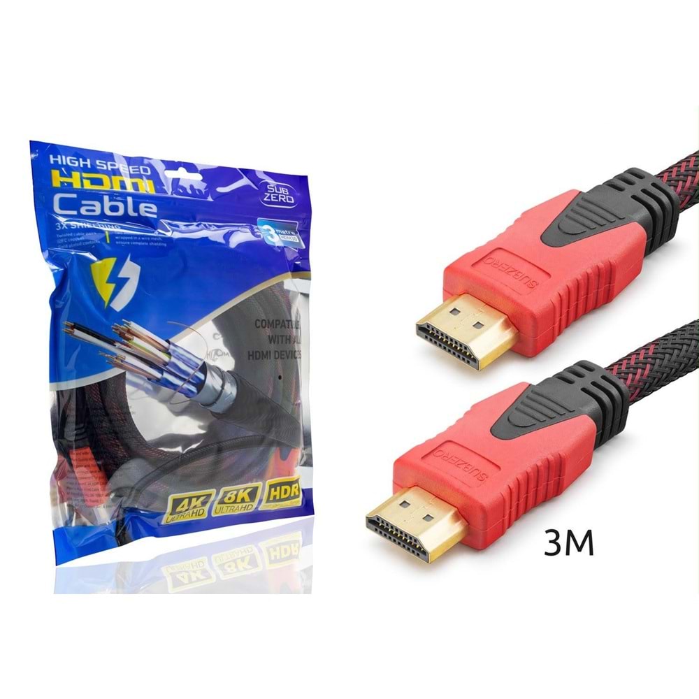 SUBZERO HDM30 3 MT HDMI KABLO