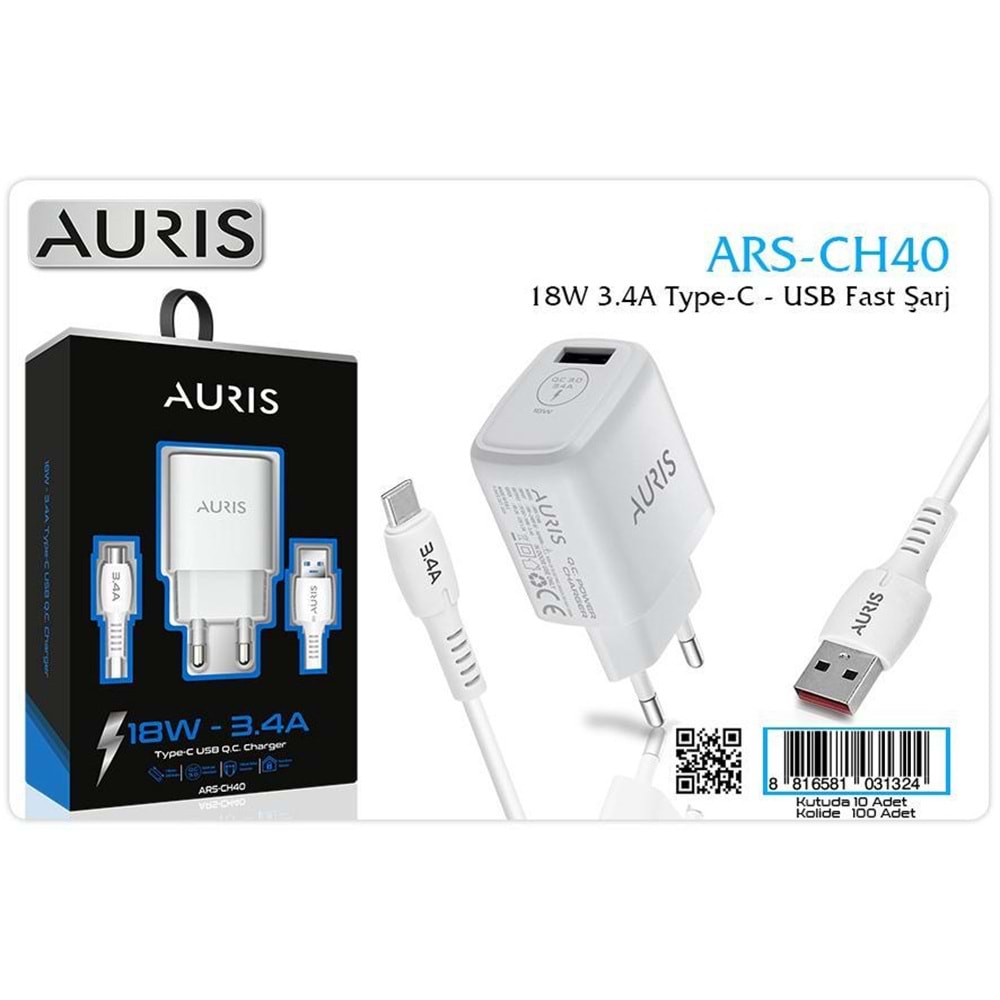 AURIS CH40 3.4 A TYPE-C SET