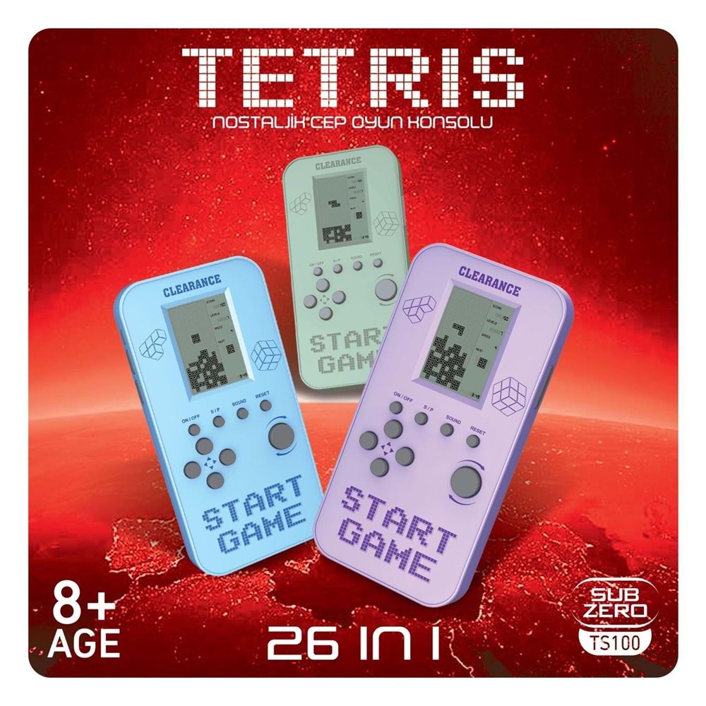 SUBZERO TS100 TETRIS EL ATARISI