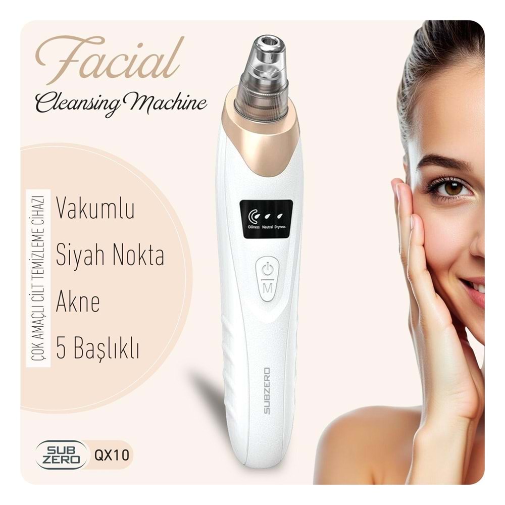 SUBZERO QX10 CILT TEMIZLEME CIHAZI