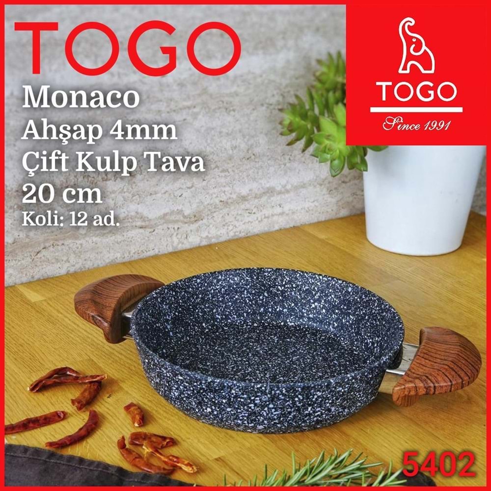 TOGO 5402 241 MONACO AHSAP 4 MM 20 CM CIFT KULP TAVA (12)