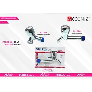 AKDENIZ BL-7040 KISA MUSLUK KARTLI