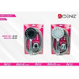 AKDENIZ AV-214 KAMELYA DUS SETI VAKUMLU