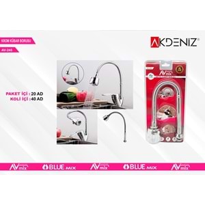 AKDENIZ METAL KUBAR BORUSU AV-245
